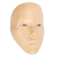 thumbnail image 4 of Tablero Facial De Práctica De Maquillaje, Cara De Práctica De Maquillaje De Silicona Segura, Reutilizable, Portátil, Vívido Para La Escuela De Entrenamiento Para Aficionados, 4 of 7