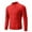 Red, variant on ameIAEA Men's Knitted Sweaters Fall Casual Long Sleeve Mock Neck Solid Color Pullover Tops