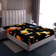 thumbnail image 3 of YST Excavator Fitted&nbsp;Sheet for Boys Teens Toddler Youth, Construction Vehicle Bed&nbsp;Sheets Queen Size Tractor Bulldozer Truck Bed&nbsp;Set Car Room Decor, Luxury Microfiber 3Pcs, No Top Sheet, 3 of 4