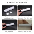 thumbnail image 3 of Generic Motion Sensor Closet Lights Under Cabinet Lighting with Flashlight Warm Wireless Stick-on Lights with Rechargeable Battery 9 LED Night Light Bar Magnetic Motion Sensor Night Light for Bedroom, 3 of 8