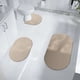 thumbnail image 5 of Juego de 3 alfombras de baño absorbentes y antideslizantes, 21 x 19, 23 x 15, 15 x 31, poliéster suave de secado rápido para mayor seguridad y comodidad, decoración moderna para baño,, 5 of 6