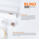 thumbnail image 4 of Persiana enrollable sheer elegance día y noche Blind Factory Text Ivory 1.40 m ancho x 2.40 m alto, 4 of 5