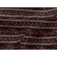 thumbnail image 4 of oneOone Viscose Jersey Fabric Stripe|Leaves & Floral Block Print Sewing Fabric BTY 60 Inch Wide, 4 of 5