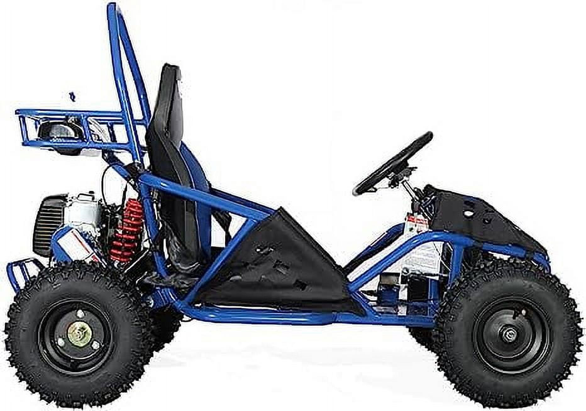 X-Pro Brand New Rover 50cc Gas Go Kart with Pull Start, Rear Disc Brake, 6" Wheels!