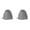 Gray, variant on FXMLRLK 1 Pairs Silicone Mini Cooking Pinch Grips Oven Mitts - Mini Finger Protector Pot Holder for Kitchen,Cooking,Baking,BBQ - Heat Resistant Gloves, Black