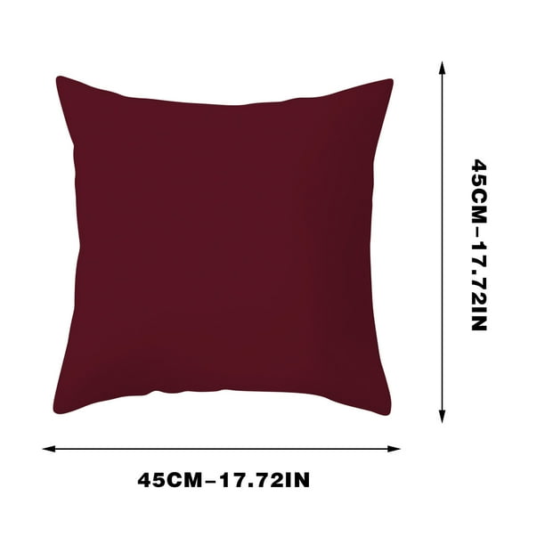 Sofa Vama Ropa de Cama fundas de almohada modernas de color sólido para cojín y respaldo. for Navideño