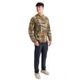 thumbnail image 5 of Realtree Men’s Camo Bamboo Hunting Shirt, Ultra Soft Long Sleeve Hoodie, Moisture Wicking, 5 of 9