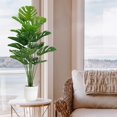 thumbnail image 2 of Plantas artificiales Monstera Deliciosa SAJANDAS con macetas (juego de 2), 2 of 7