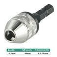 thumbnail image 2 of Mini Keyless Chuck Electric Drill Bits Collet Converter Extension Screwdriver Chucks Adapter Fixture, 2 of 4