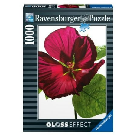 Hibiscus Flower Gloss Effect Jigsaw Puzzle, 1000-Piece Multi-Colored