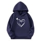 thumbnail image 3 of Sudaderas con capucha para niños y niñas, sudaderas casuales de manga larga, lindas sudaderas de gran tamaño con bolsillo de polar, chaquetas para niñas, 3 of 4