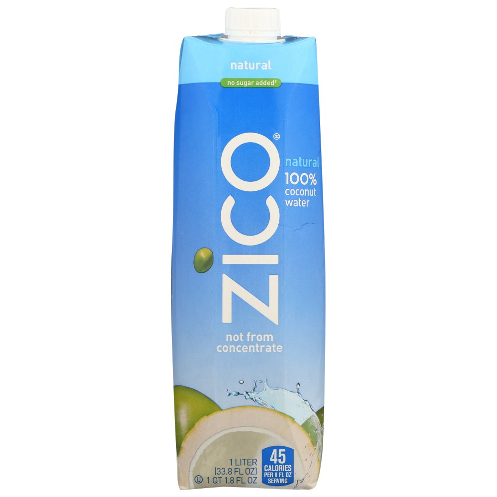 Zico Coconut Water, Pure Premium, 1 Liter