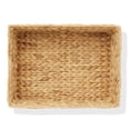 thumbnail image 6 of Casafield (Set of 2) Water Hyacinth 12-1/2"x17"x8" Pantry Baskets w/ Chalkboard Labels and Marker - Natural, Woven Storage Bins for Kitchen Shelves, 6 of 7