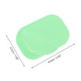 thumbnail image 3 of Unique Bargains 1 Set Contact Lens Case Compact Rectangular Lens Storage Case Green, 3 of 5