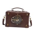 thumbnail image 4 of Bolso bandolera Steampunk, accesorio para disfraz, bolso ligero con asa Estilo A, 4 of 8