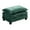Green, variant on 35" Modern Cloud Sofa Ottoman, Rectangle Ottoman with Double Layer Upholstered Seat Cushion, Comfy Chenille Ottoman for Modular Sectional Sofa, Living Room, Bedroom, Apartment, Black
