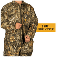 thumbnail image 4 of Hot Shot Men’s Insulated Twill Camo Hunting Coverall – Insulated Coveralls for Men Cold Weather, One-Piece Full Body Coverage, 4 of 6