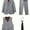Gray, variant on Lycody 4-Piece Boy's Formal Slim Suit Set Kids and Teen Suits for Wedding Prom Graduate - Includes Suit Jacket, Dress Pants, Vest, Neck Tie