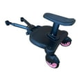 thumbnail image 3 of Tablero de cochecitos, tablero de carriola, tablero de carriola con asiento, pedal auxiliar de cochecito para la mayoría de los cochecitos Rosa, 3 of 9