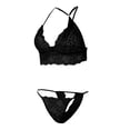 thumbnail image 5 of Eashery Lace Bodysuit for Women Bra and Panty Set Lingerie Womens Underwear Tummy Control Black Medium, 5 of 5