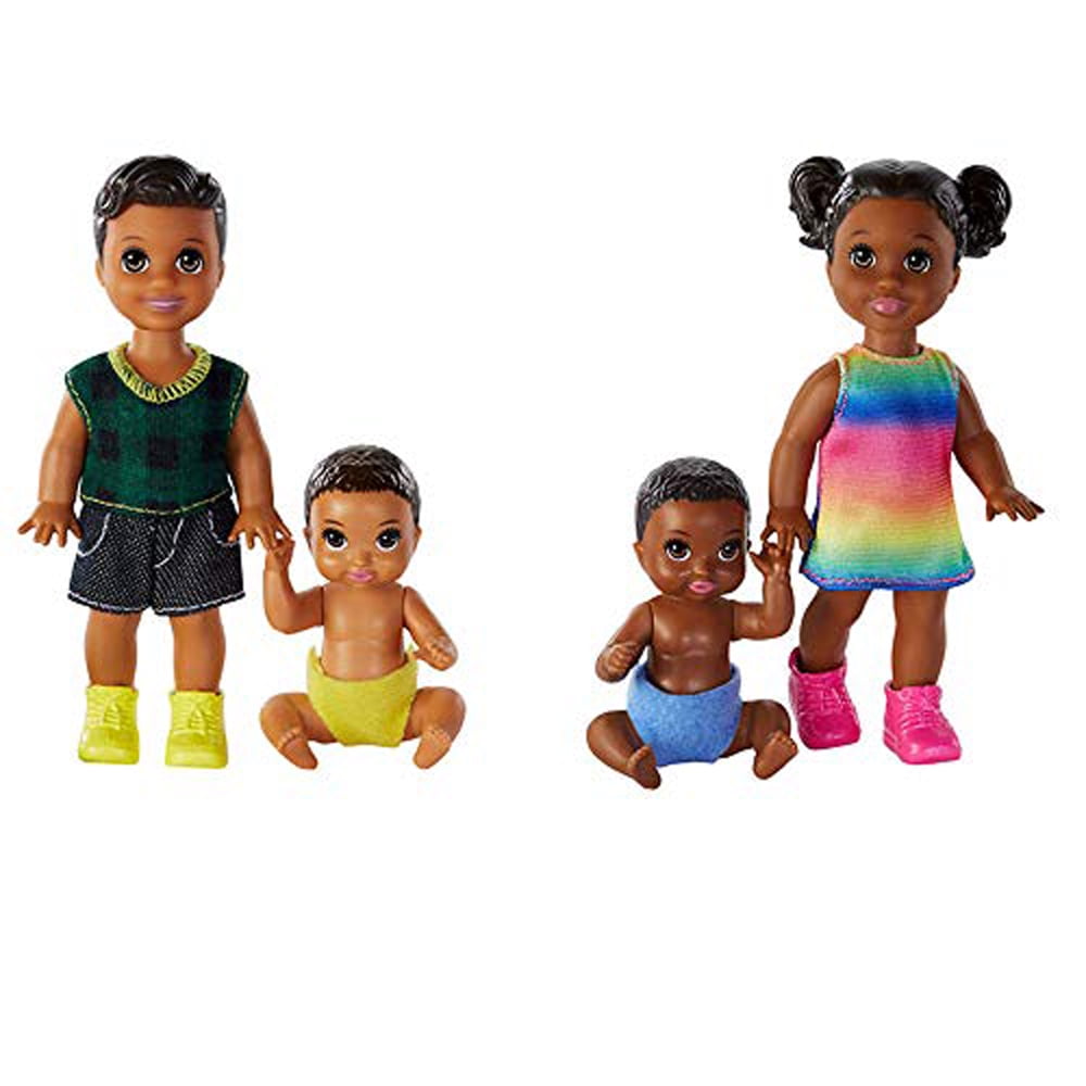 Bundle of Barbie Skipper Babysitters Inc Siblings Sets GFL32 and