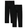 thumbnail image 5 of Smith's American Boys' 2-Pack Flat Front School Uniform Pants - black, 12 (Big Boys), 5 of 5
