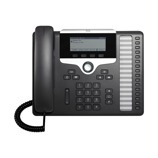 Cisco IP Phone 7861 - Téléphone VoIP - SIP, SRTP - 16 Lignes