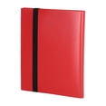 thumbnail image 5 of Kokiya 4 Pockets Trading Card Carrying Binder 20 Sheets for Game Cards Sports Cards Car red, 5 of 9