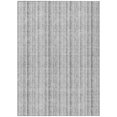 thumbnail image 2 of Addison Rugs Chantille Indoor/Outdoor Transitional Stripes Silver Washable Rectangle Rug, 3' x 5', 2 of 6