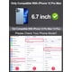 thumbnail image 2 of Protector de pantalla GIGIKISS Matte para iPhone 12 Pro Max 6.7", 2 of 7
