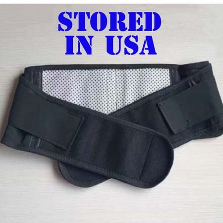 Adjustable Spontaneous Heat Magnet Therapy Waist Belt Lumbar support (size extra large)