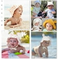 thumbnail image 3 of Dalrosia Baby Sun Hat UPF 50+ Sun Protection Baby Bucket Hat Summer Beach Hats with Wide Brim for Boys & Girls, 3 of 4