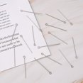 thumbnail image 5 of Resistant 304 Stainless Steel Eye Pin DIY Stainless Steel Color 35x0.7mm Hole: 2mm, 5 of 6