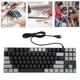 thumbnail image 3 of Teclado De Computadora, Teclado Mecánico 87 Teclas Interruptor Azul Contraste Color ABS Tecla Para Juegos, 3 of 7