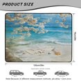thumbnail image 7 of HUISEFOR Car Trunk Mat 29" x 39" Cargo Mat Rear Trunk Liner Scratchproof Cars Accessories Easy To Clean Universal Fit for Most Cars SUV, Beach Cherry Blossom, 7 of 7