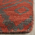 thumbnail image 3 of SAFAVIEH Kilim KLM215B Handwoven Rust / Grey Rug, 3 of 5