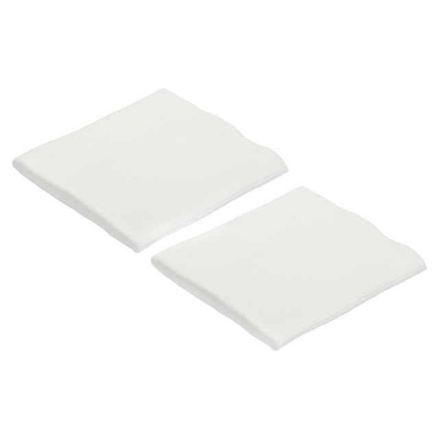 Uxcell Elastic Cuffs Ribbed Trims Cotton Fabric Knit Rib Stretch Tape Cuff Sleeve Waistband for Sewing Cream White 4" x 3.5"