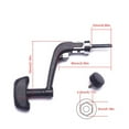 thumbnail image 2 of Spinning Reel Handle, Rotatable Fishing Reel Arm Reel Replacement, Rustproof Universal Spinning Fishing Reel Handle Grip Parts Fishing Accessories, 2 of 9