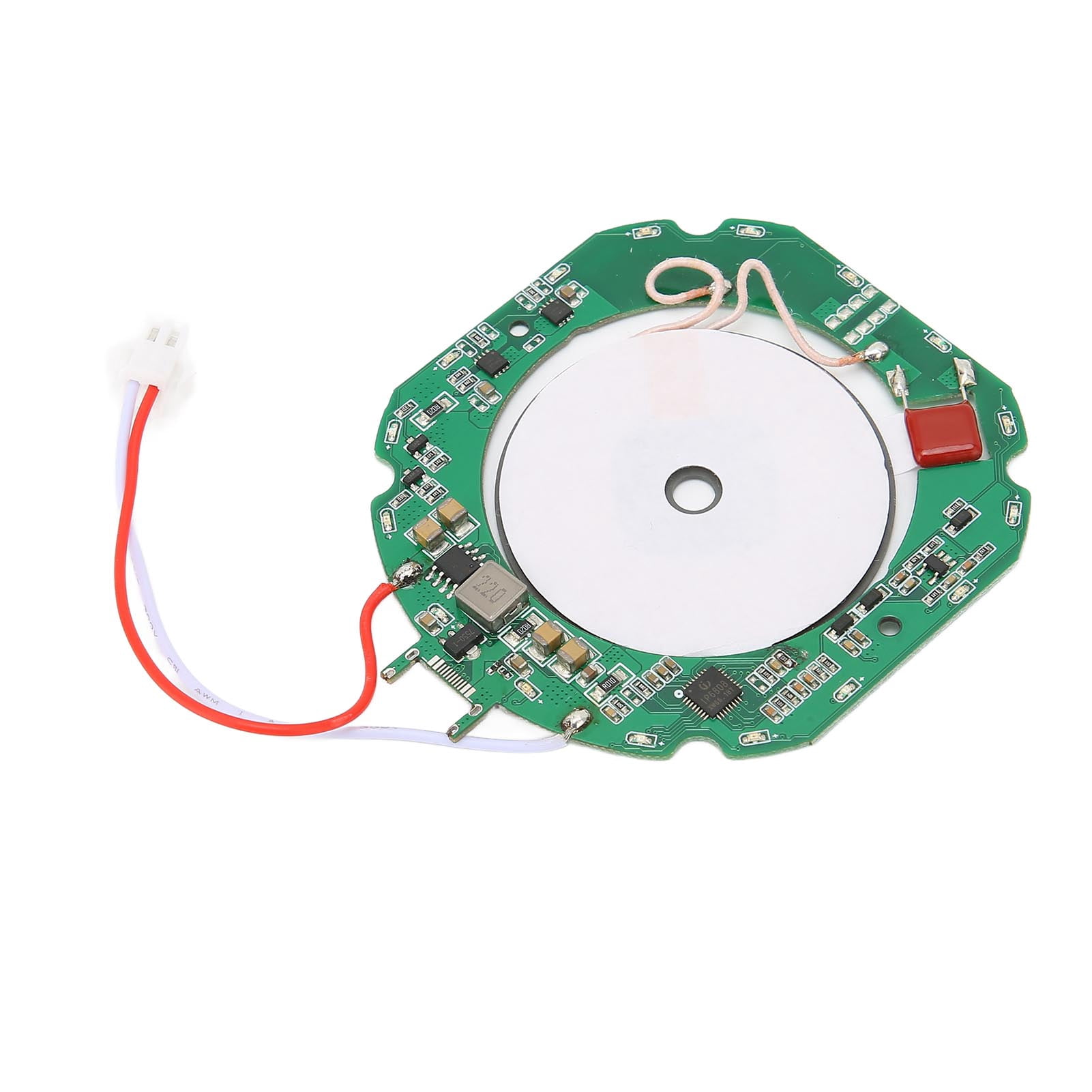 Qi Fast Wireless Charger Module Transmitter,2PIN 15W 5‑24V Qi Fast Charge Wireless Charger Transmitter W Wireless Charge Module Transmitter Expertly Crafted