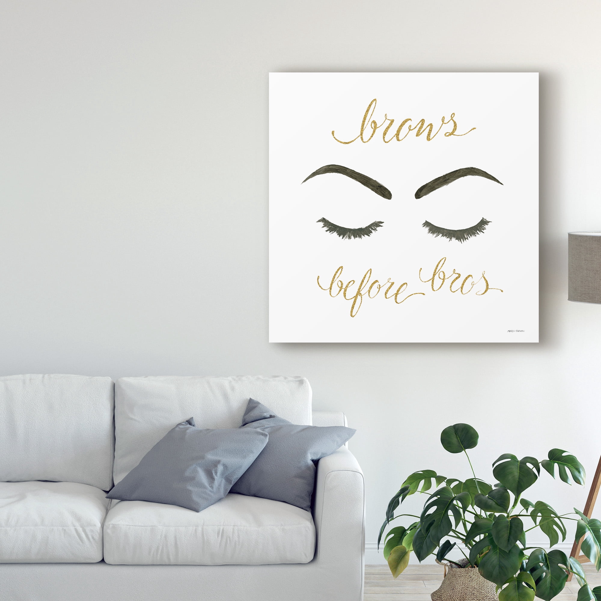 Trademark Fine Art 'Wake Up and Make Up II' Canvas Art by Marco Fabiano
