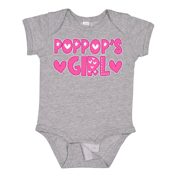 Inktastic Pop Pop's Girl Girls Baby Bodysuit