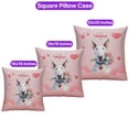 thumbnail image 3 of Happy Valentine's Day Bull Terrier holding flowers Pillowcase Double Sided Bully Dog Lovers Gifts Idea Pillow Case Covers - 3005, 3 of 3