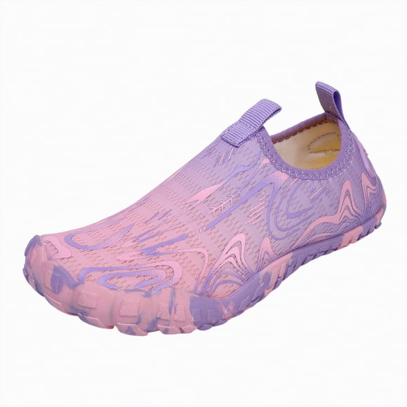 Ymyiu Boy Basketball Shoes Shoes Kids High Top Sneakers for Boys Girls Gift Party Birthday Size 1.5(Purple, Big Kids 1.5)