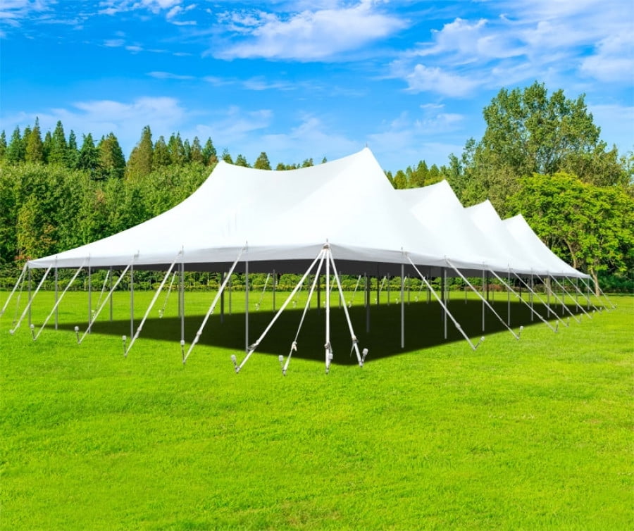 Party Tents Direct White Sectional Outdoor Wedding Canopy Pole Tent
