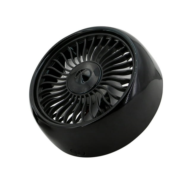 SDNall Small Clip Fan for Car, 12V/24V Powerful Portable Vehicle Cooler with 360° Rotation, Usb Mini Interior Air Conditioner