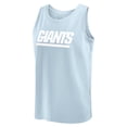 thumbnail image 2 of Men's Fanatics Light Blue New York Giants Elements Tank Top, 2 of 3