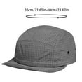thumbnail image 3 of SYMOID 5-Panel Sun Hat Women and Men Black, UPF50+ UV Protection 100% Polyester Breathable Cap with Structured Visor for Outdoor Daily,Size Free Size, 3 of 3