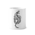 thumbnail image 1 of La cultura de la línea china dragon chino Titular de cepillo de dientes de cerámica taza de regalo pluma blanco taza 350ml, 1 of 2