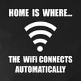 thumbnail image 3 of CafePress - Home Wifi Long Sleeve T Shirt - Women's Long Sleeve Graphic Tee Casual Fit, 3 of 4