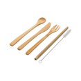 thumbnail image 2 of XD Collection Reusable Bamboo Travel Cutlery Set, 2 of 3